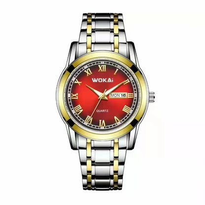 WOKAi DESIGN Quartz Glass Sport Watches Waterproof Classic Fashion Luxury Automatic Watch for Men